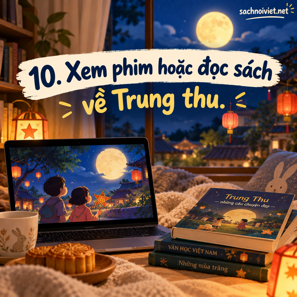 10. Xem phim hoặc đọc sách về Trung thu