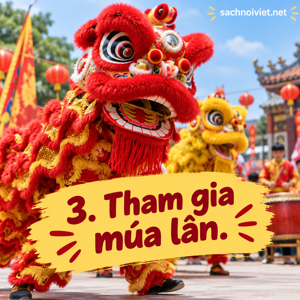 3. Tham gia múa lân