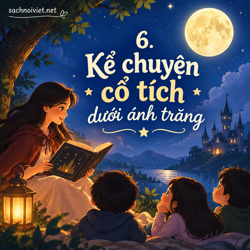 6. Kể chuyện cổ tích dưới ánh trăng