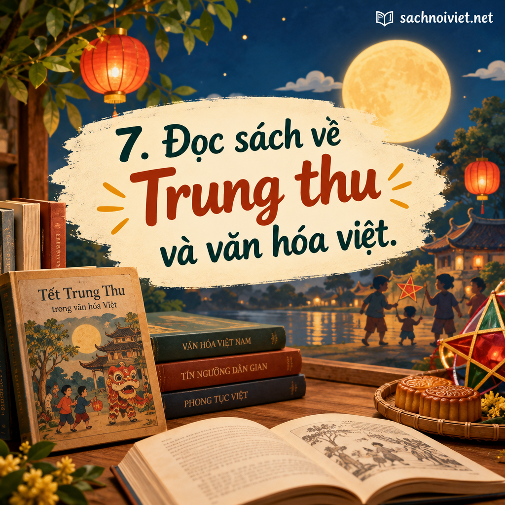 7. Đọc sách về Trung thu và văn hóa việt