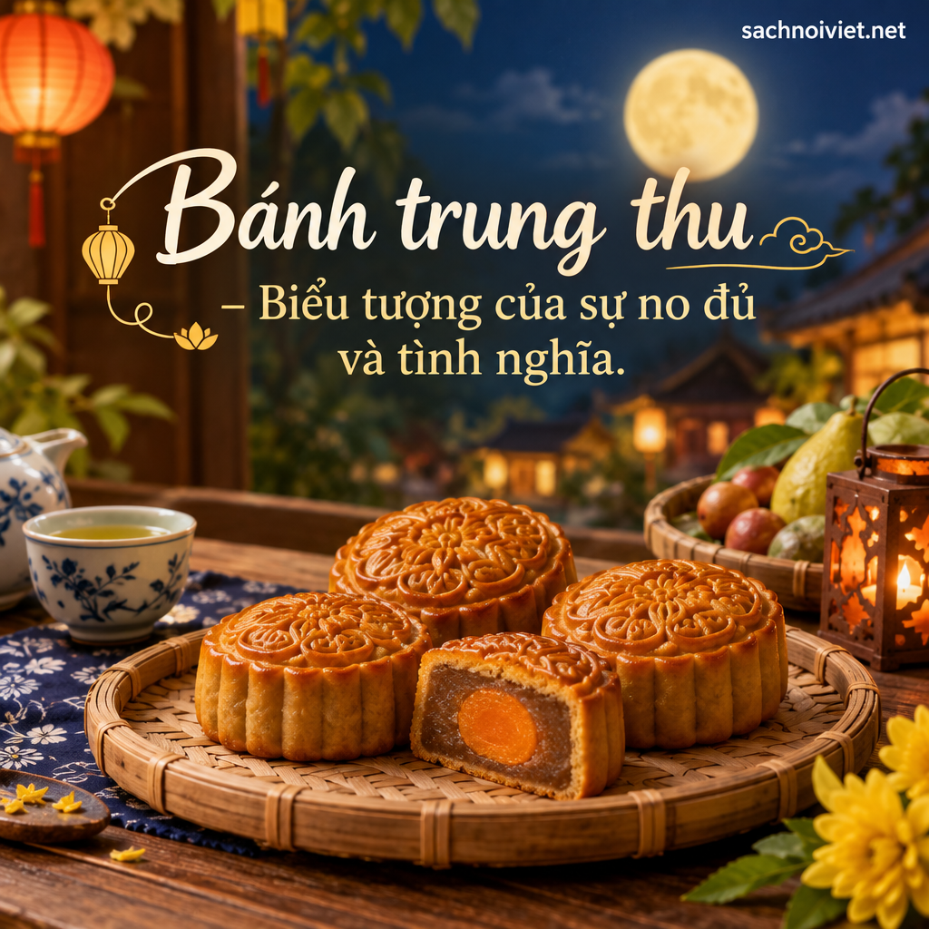 Bánh trung thu – Biểu tượng của sự no đủ và tình nghĩa