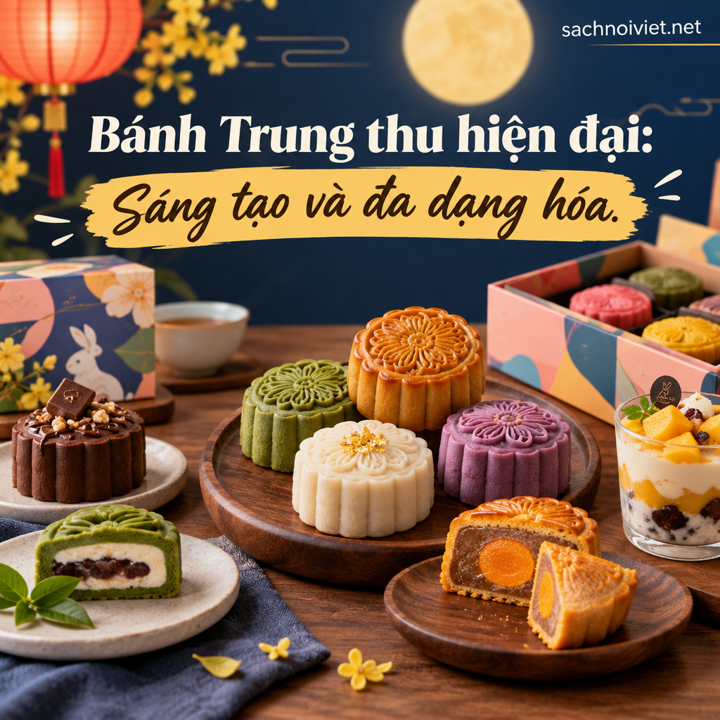 Bánh Trung thu hiện đại: Sáng tạo và đa dạng hóa