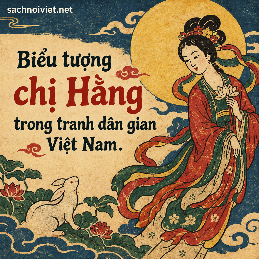 Biểu tượng chị Hằng trong tranh dân gian Việt Nam