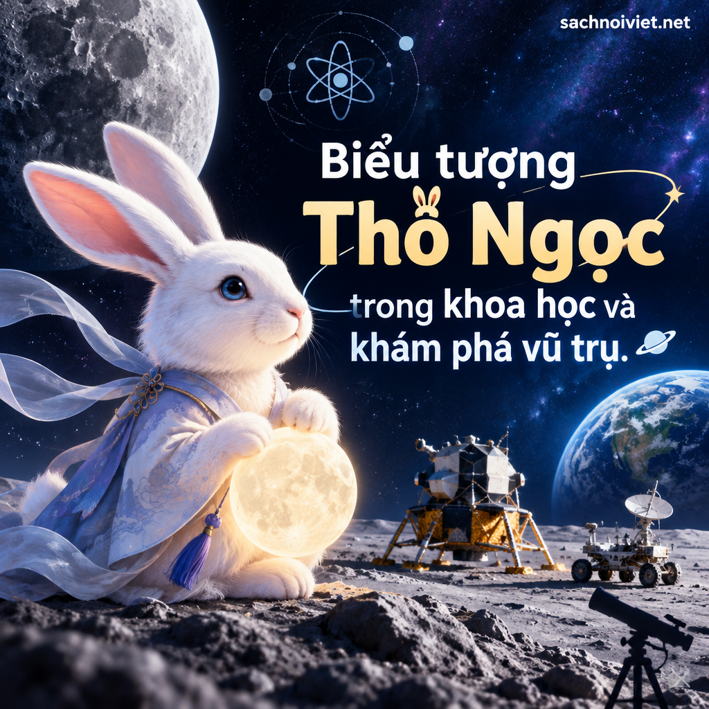 Biểu tượng Thỏ Ngọc trong khoa học và khám phá vũ trụ