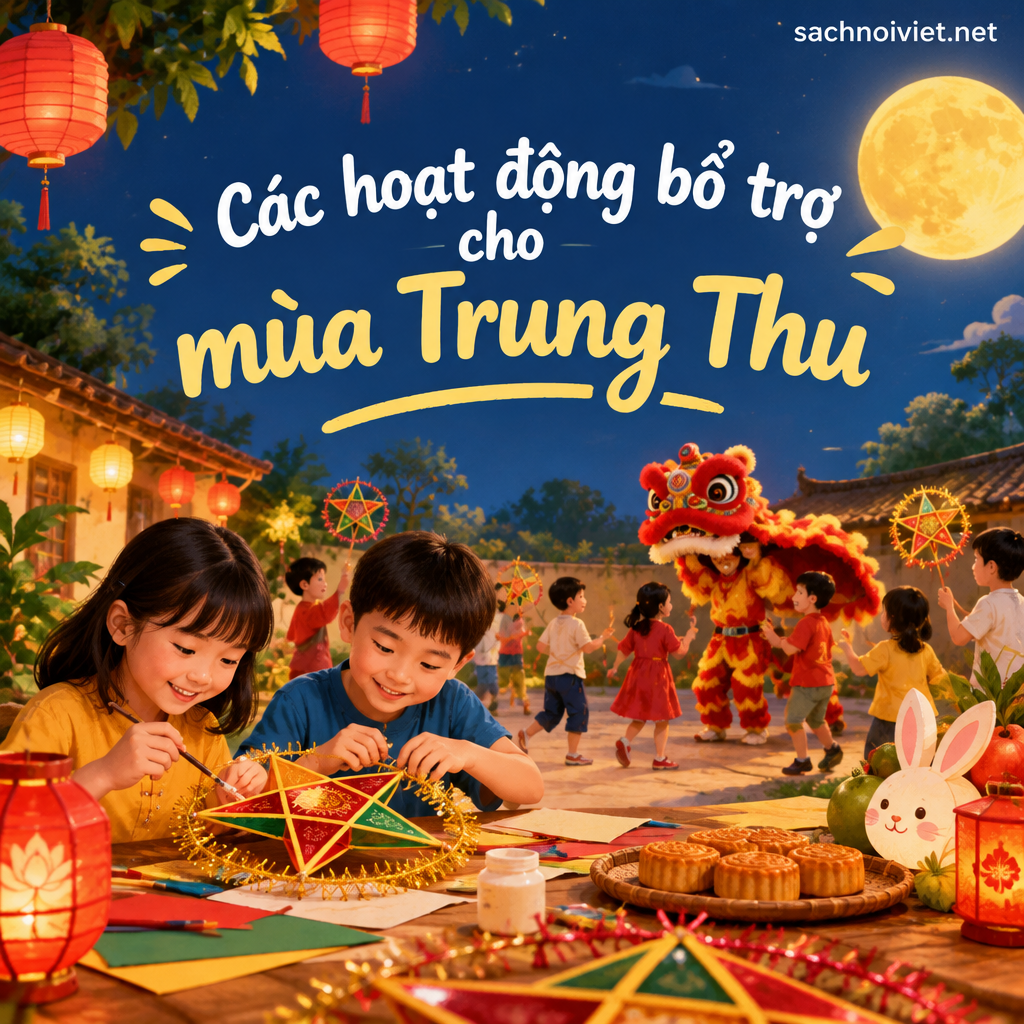 Các hoạt động bổ trợ cho mùa trung thu