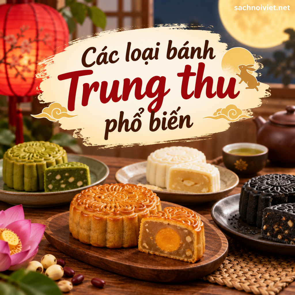 Các loại bánh Trung thu phổ biến
