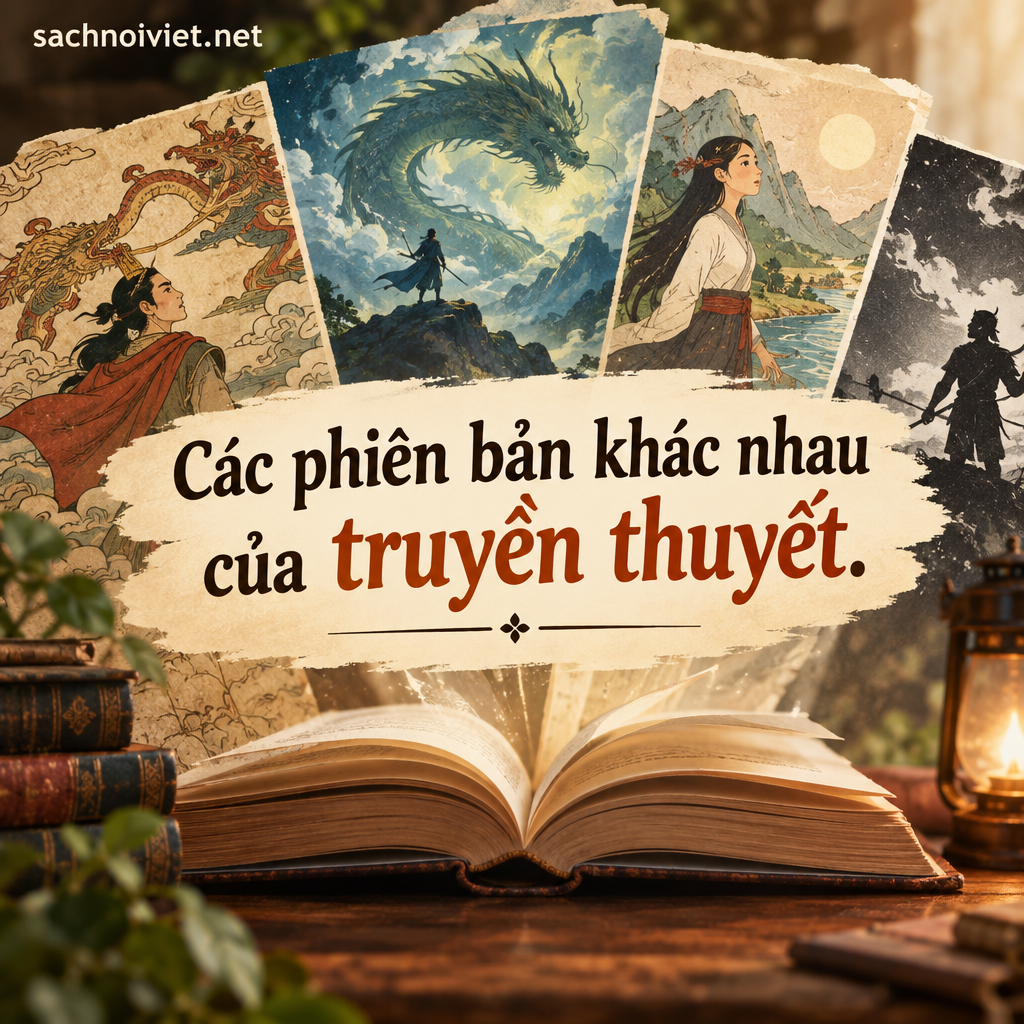 Các phiên bản khác nhau của truyền thuyết