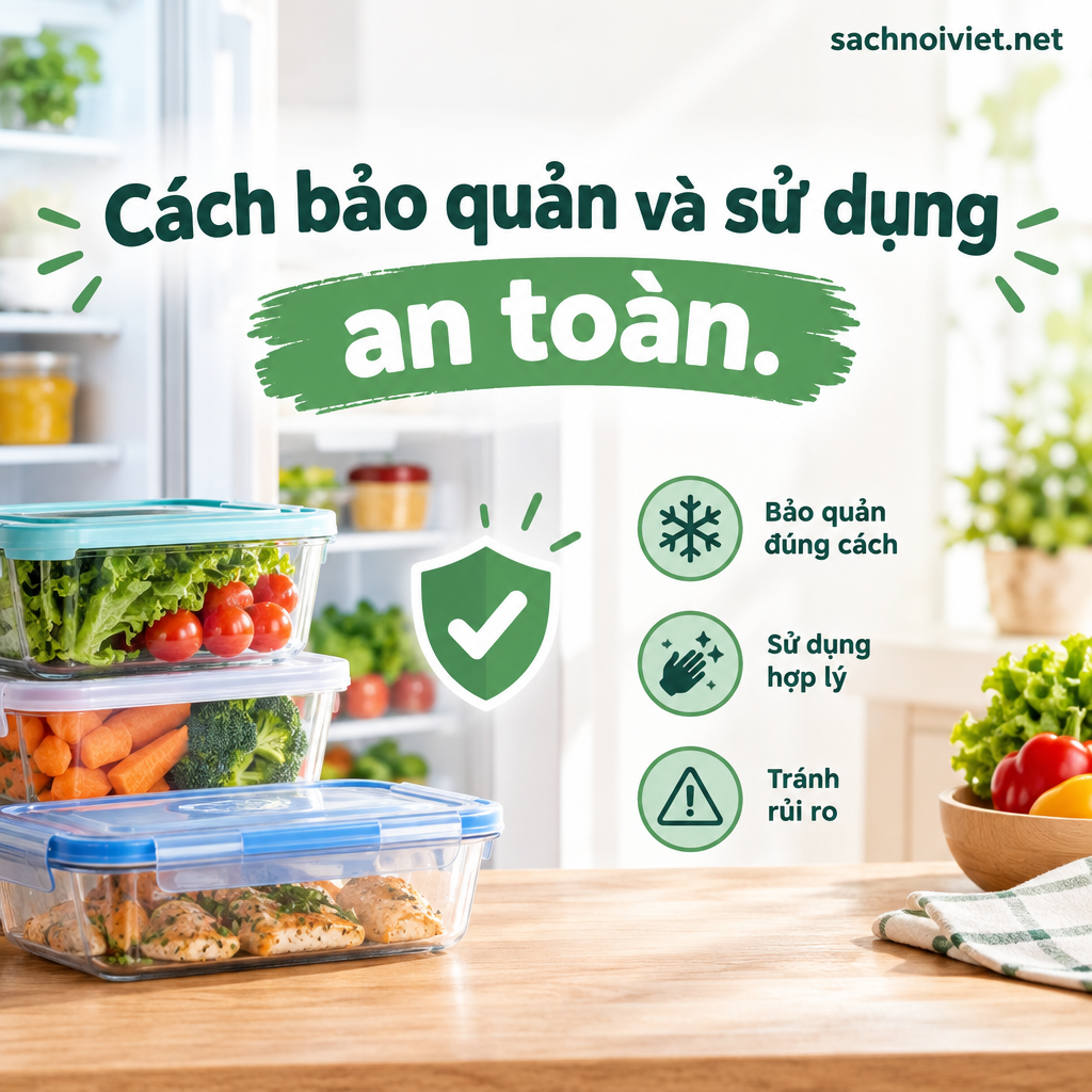 Cách bảo quản và sử dụng an toàn