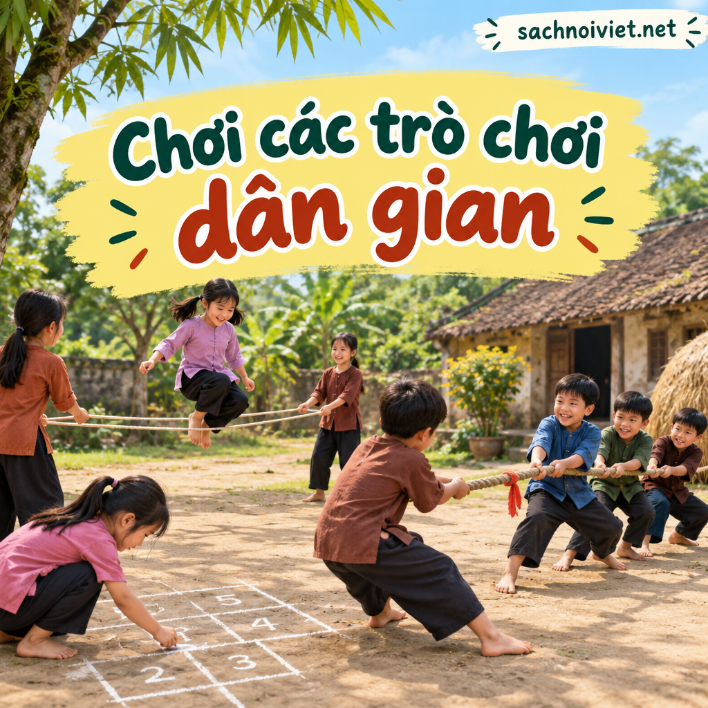 Chơi các trò chơi dân gian