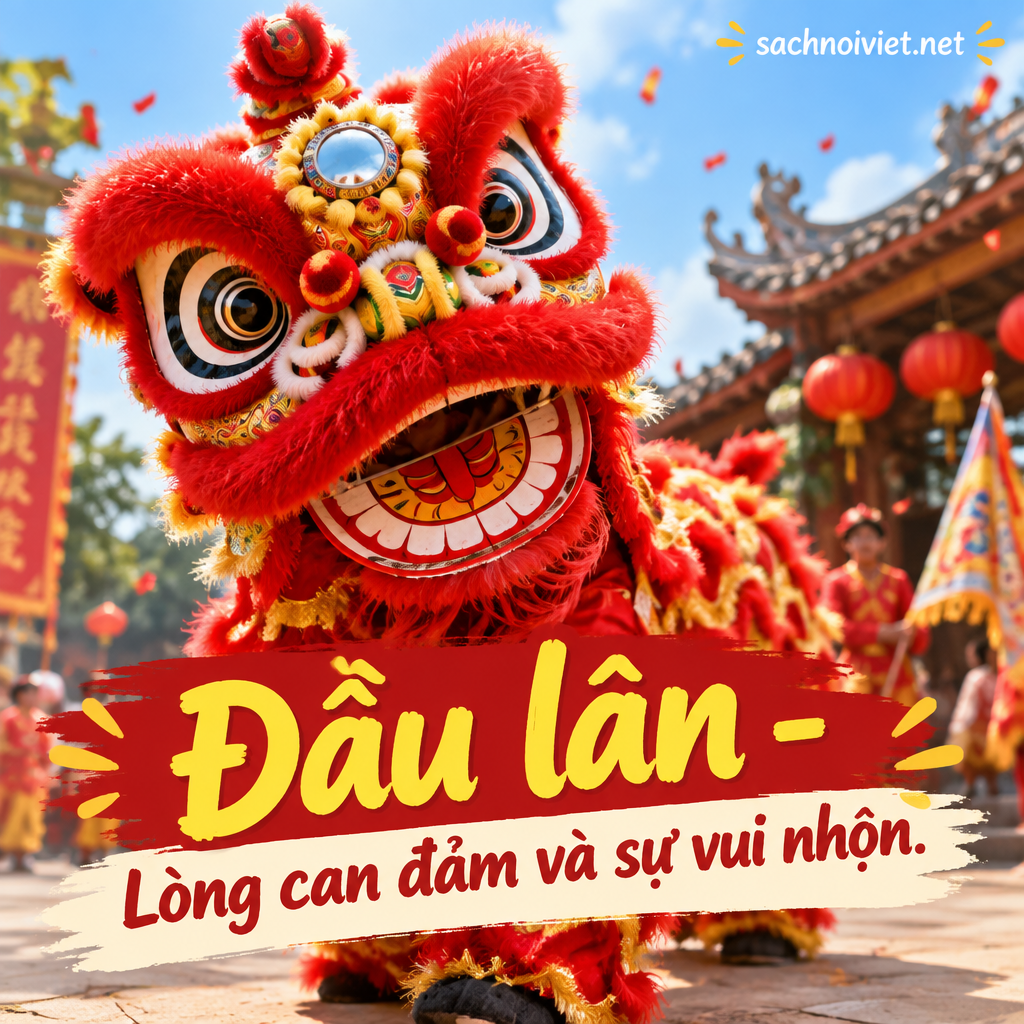 Đầu lân - Lòng can đảm và sự vui nhộn