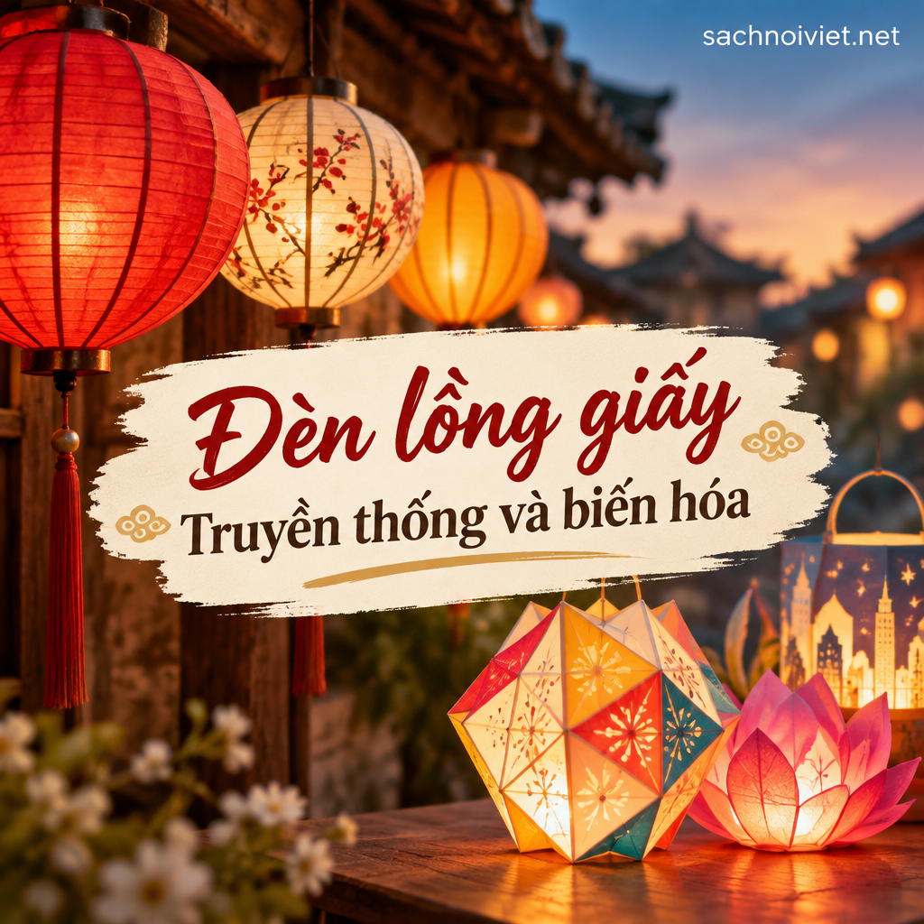 Đèn lồng giấy - Truyền thống và biến hóa