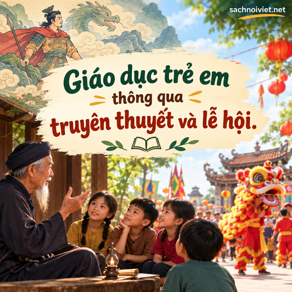 Giáo dục trẻ em thông qua truyền thuyết và lễ hội