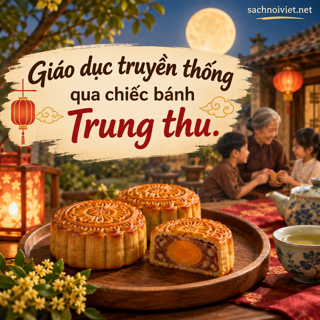Giáo dục truyền thống qua chiếc bánh Trung thu