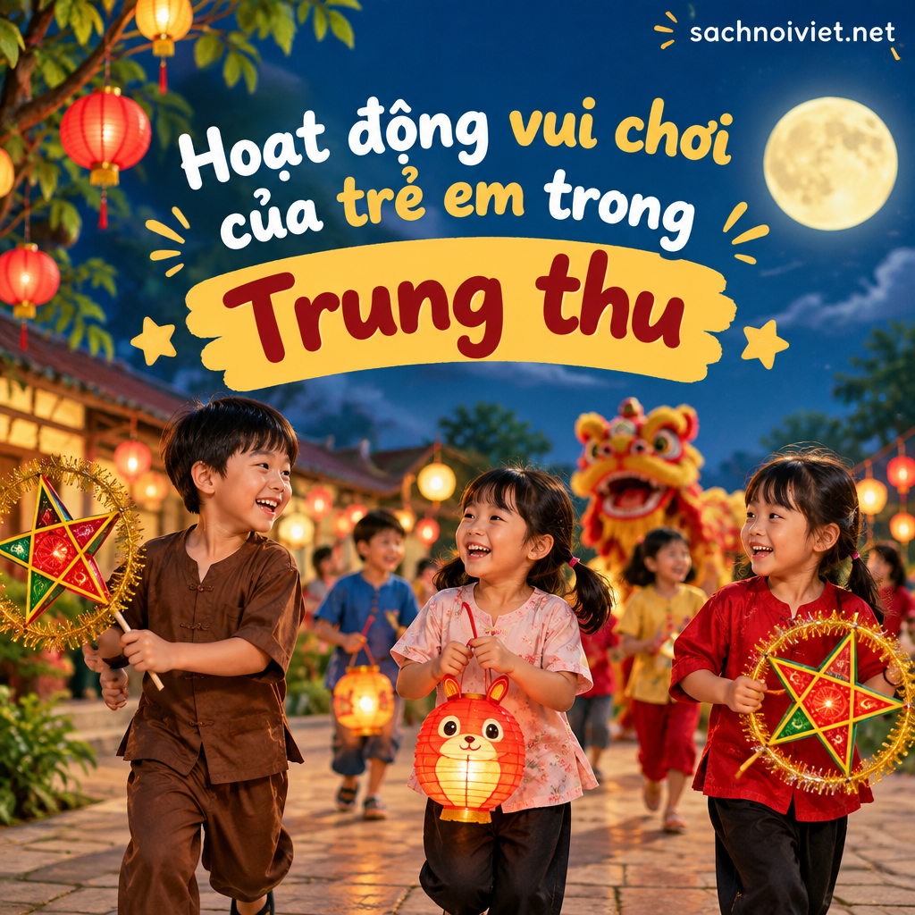 Hoạt động vui chơi của trẻ em trong Trung thu