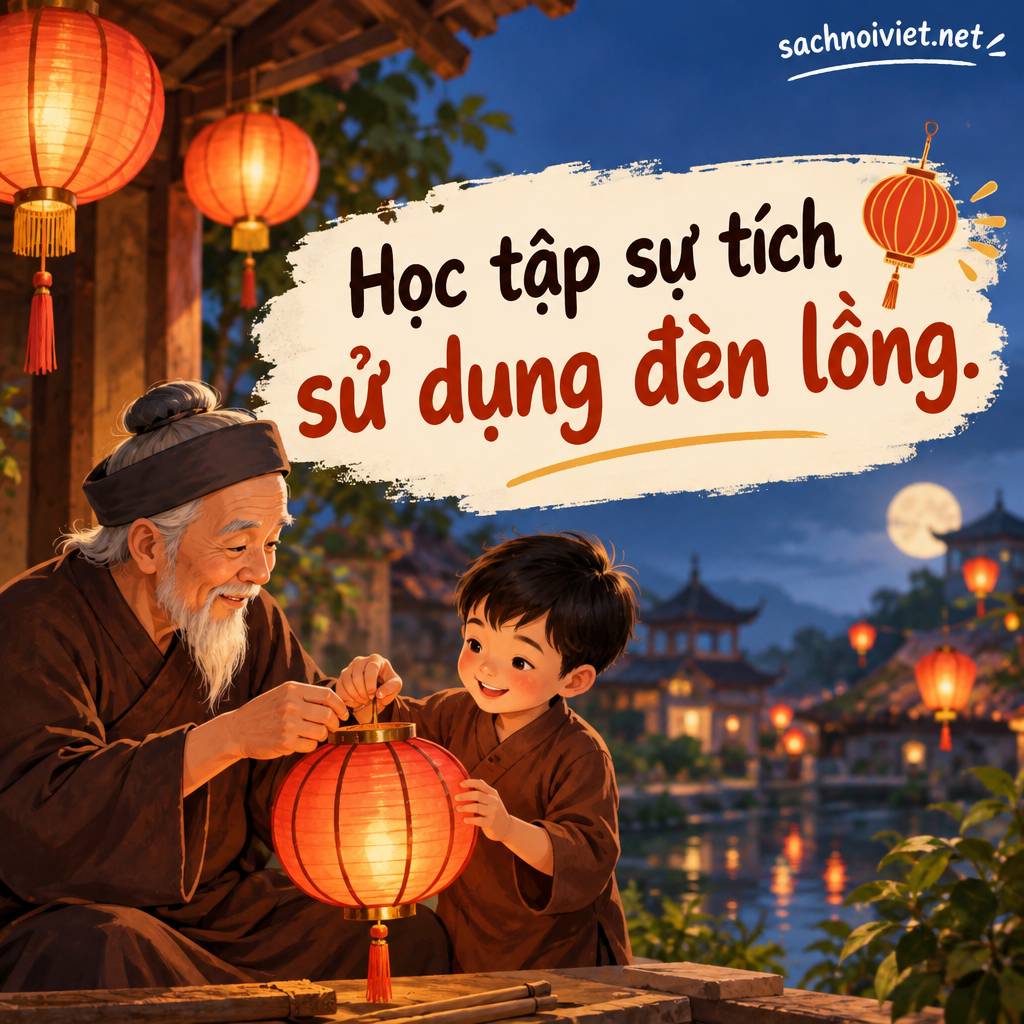 Học tập sự tích sử dụng đèn lồng