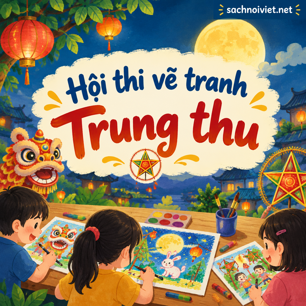 Hội thi vẽ tranh Trung thu
