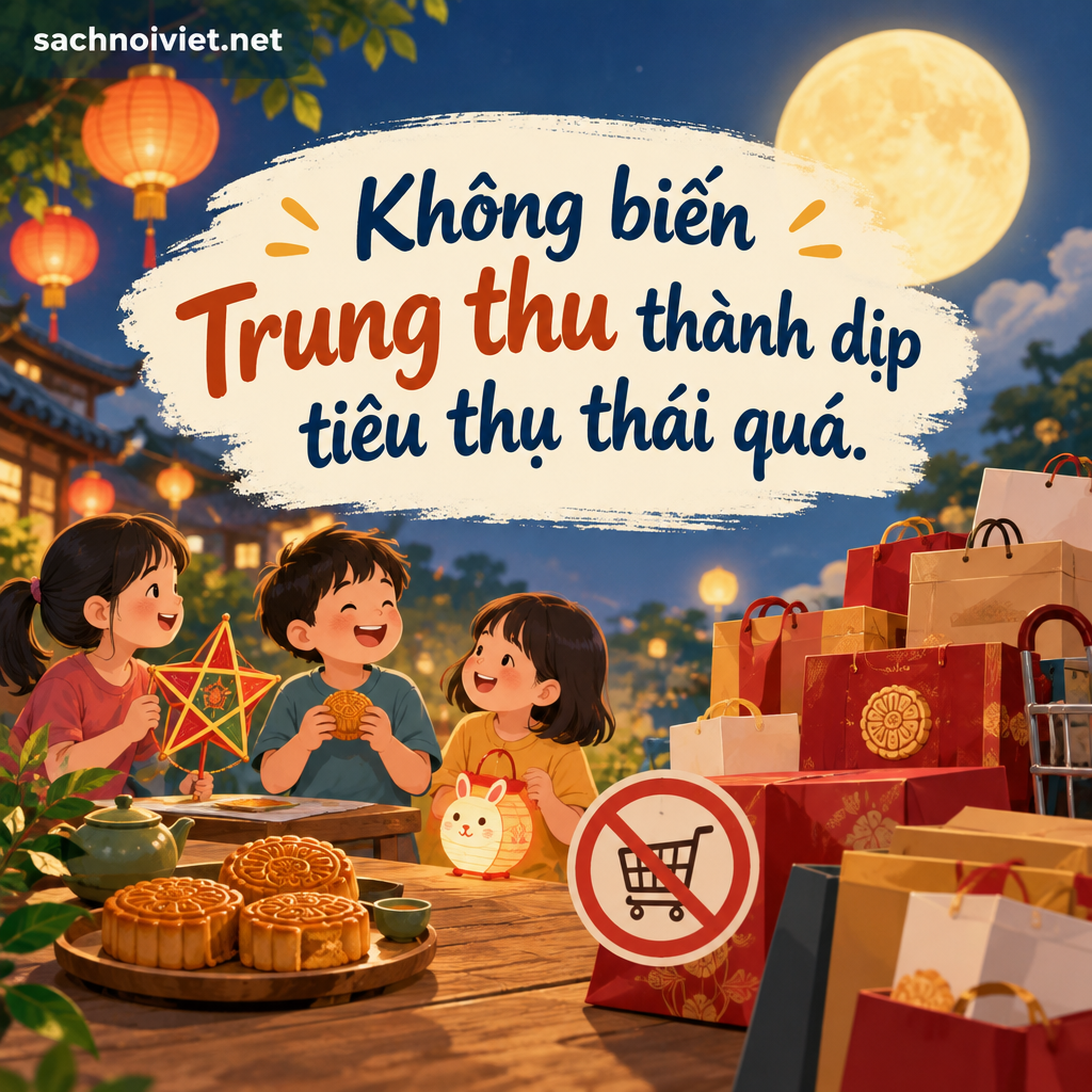 Không biến Trung thu thành dịp tiêu thụ thái quá