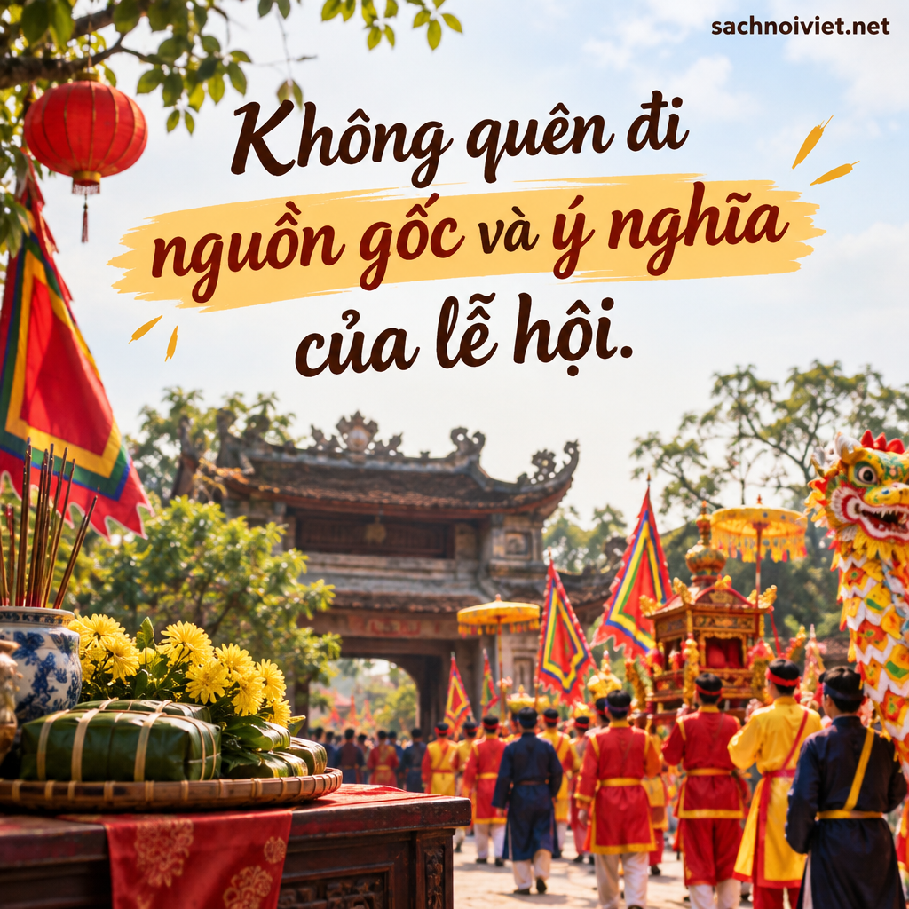 Không quên đi nguồn gốc và ý nghĩa của lễ hội