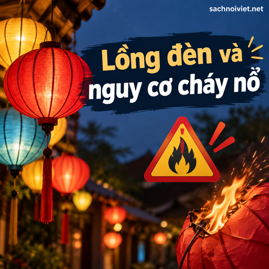 Lồng đèn và nguy cơ cháy nổ