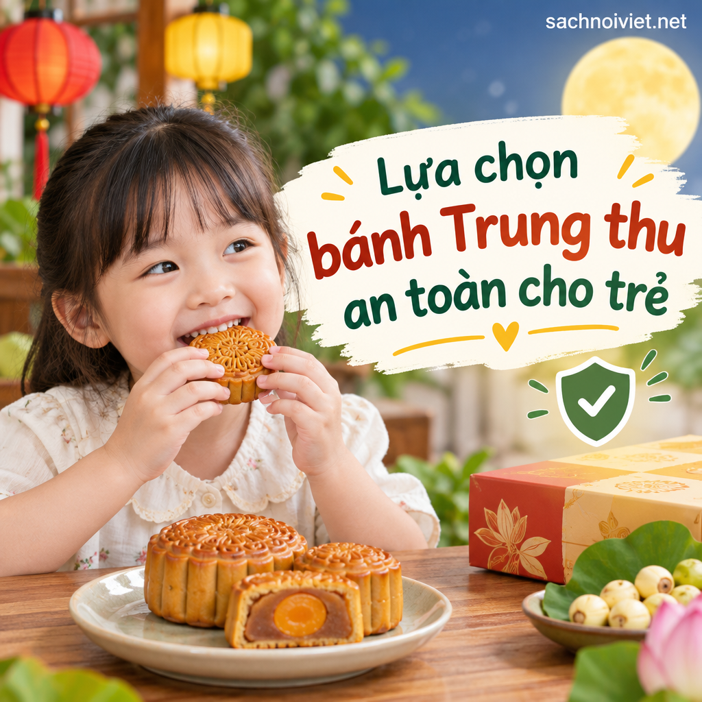 Lựa chọn bánh Trung thu an toàn cho trẻ