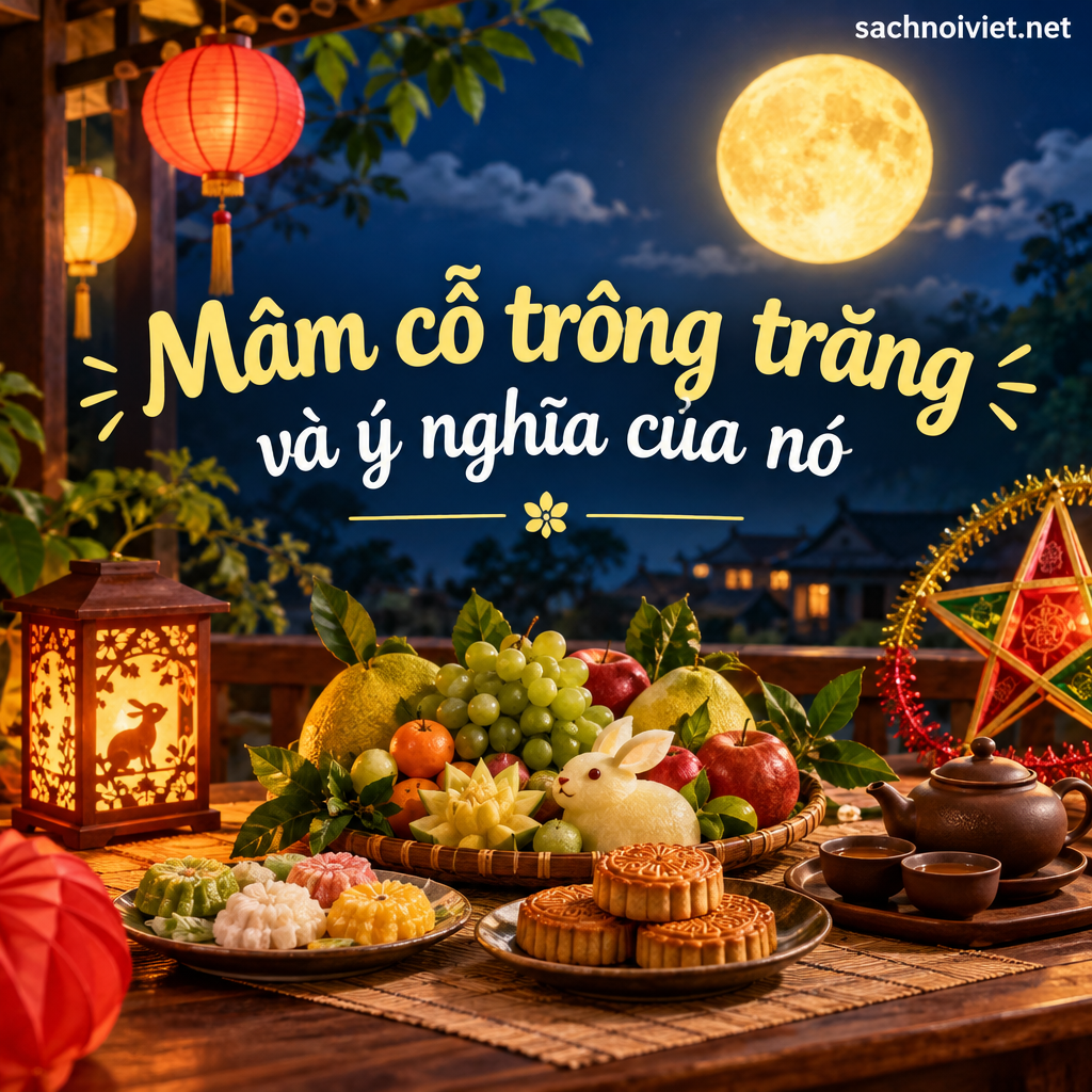 Mâm cỗ trông trăng và ý nghĩa của nó