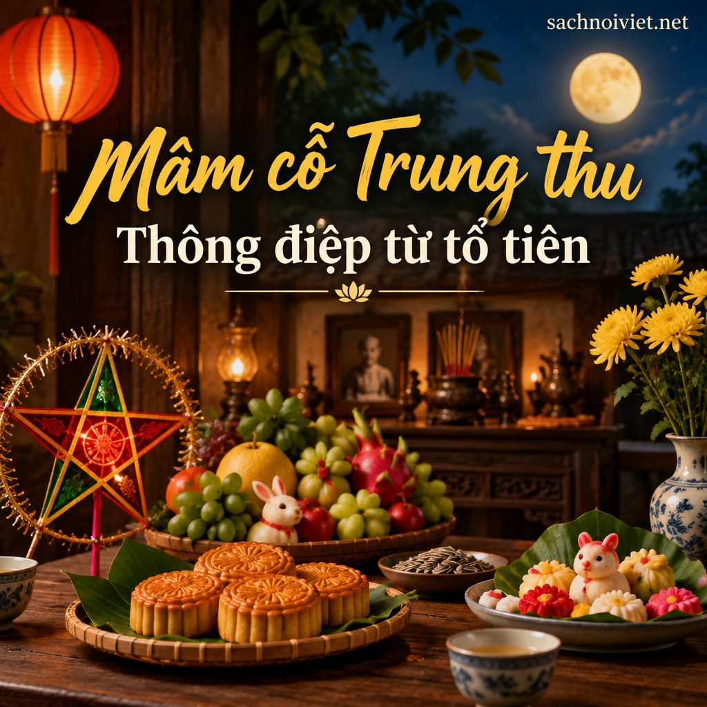 Mâm cỗ Trung thu - Thông điệp từ tổ tiên
