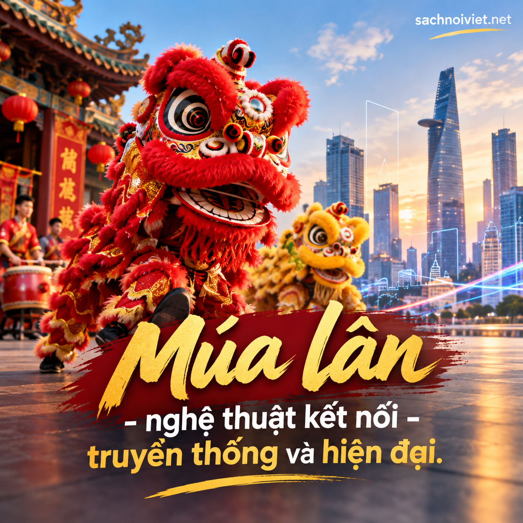 Múa lân - nghệ thuật kết nối truyền thống và hiện đại