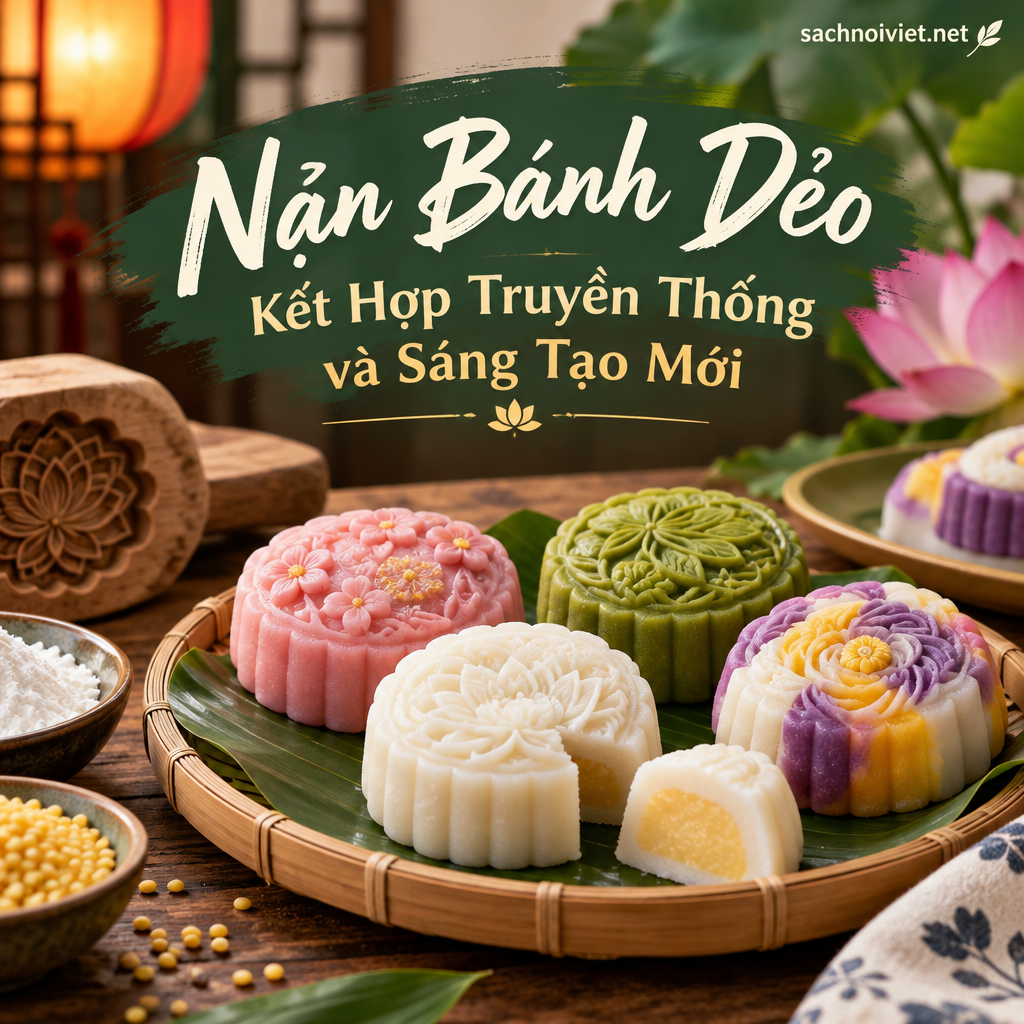 Nặn Bánh Dẻo – Kết Hợp Truyền Thống và Sáng Tạo Mới