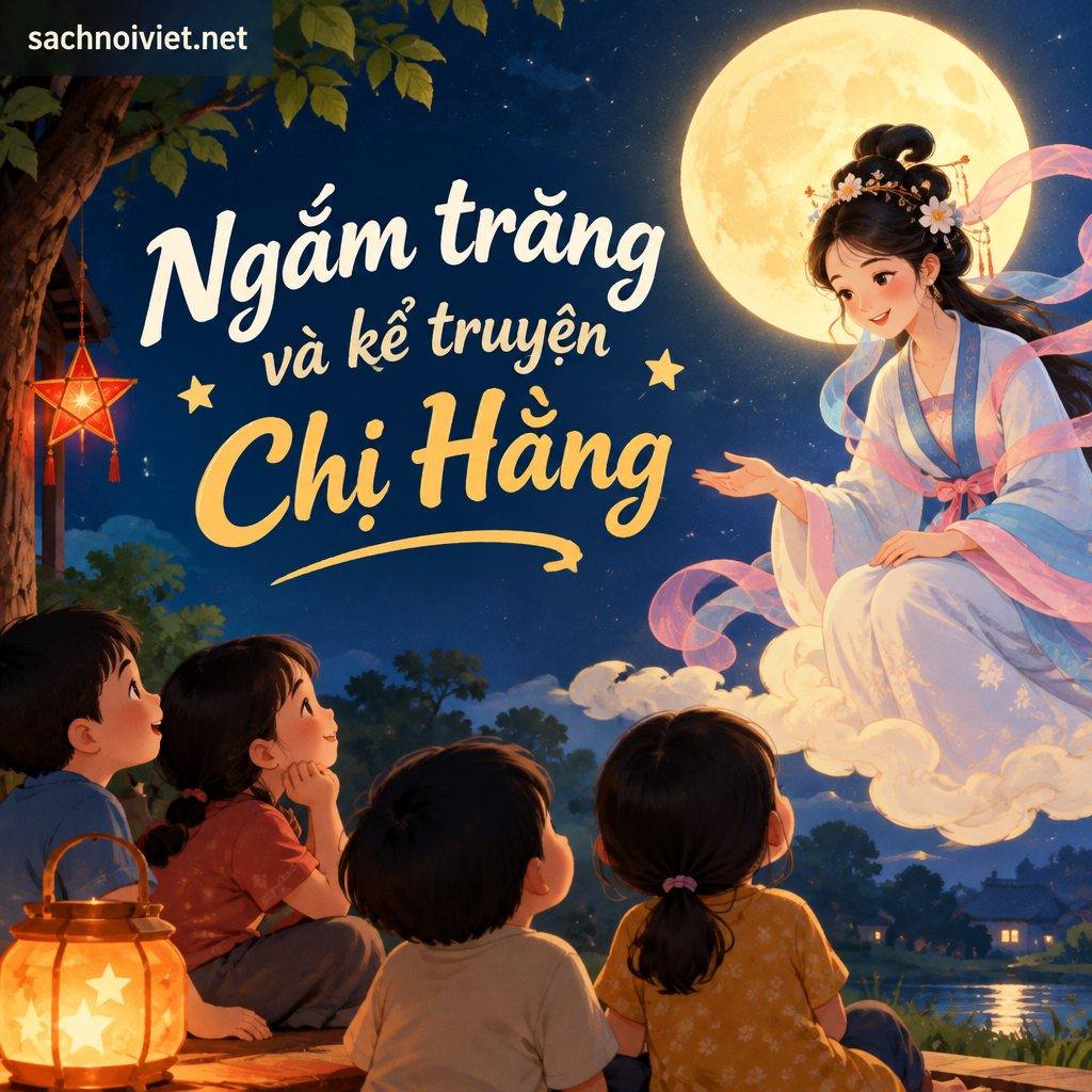 Ngắm trăng và kể truyện Chị Hằng