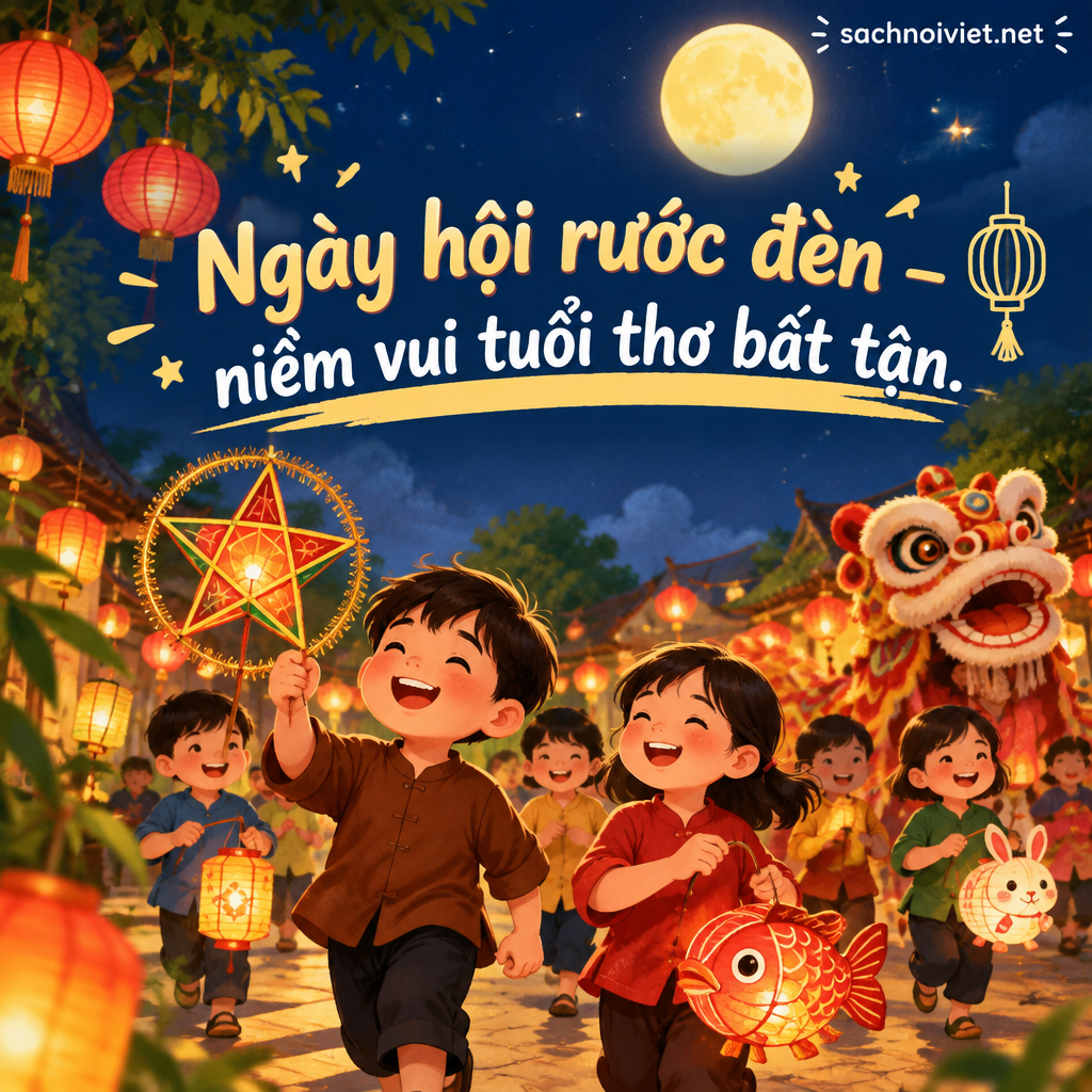 Ngày hội rước đèn – niềm vui tuổi thơ bất tận