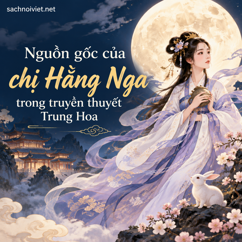 Nguồn gốc của chị Hằng Nga trong truyền thuyết Trung Hoa