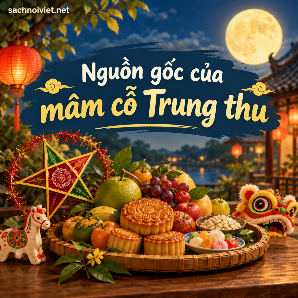 Nguồn gốc của mâm cỗ Trung thu