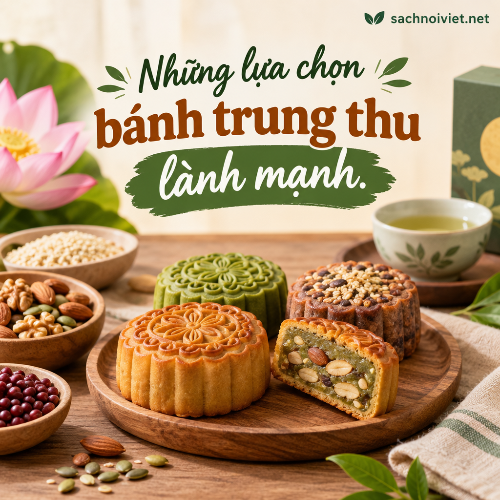 Những lựa chọn bánh trung thu lành mạnh