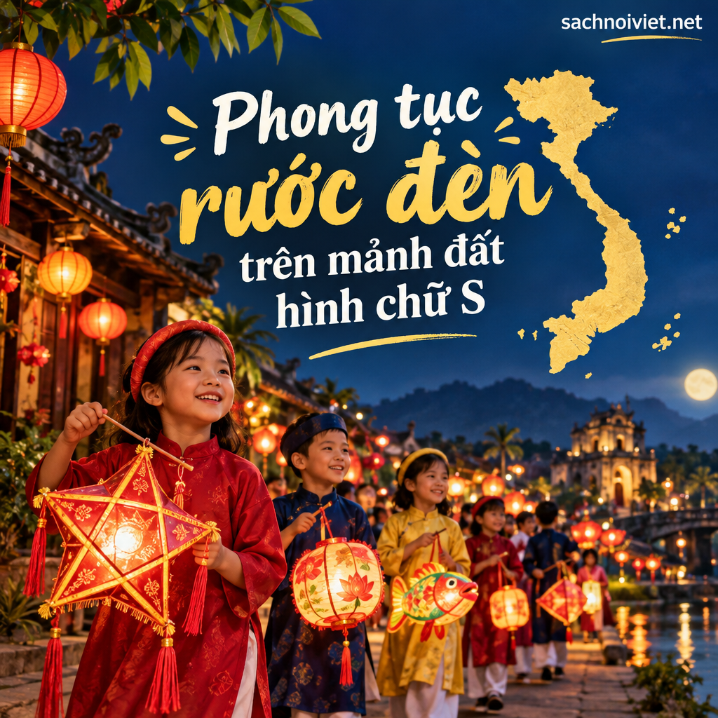 Phong tục rước đèn trên mảnh đất hình chữ S