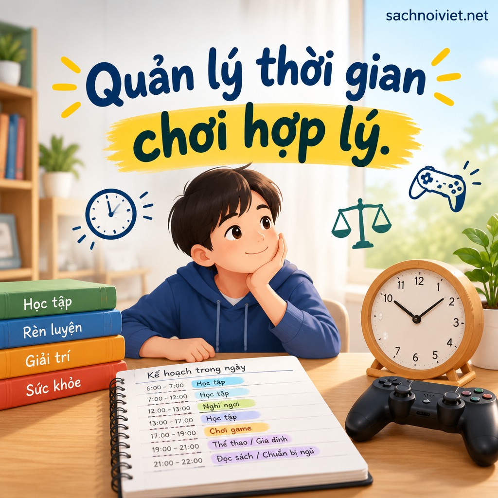 Quản lý thời gian chơi hợp lý