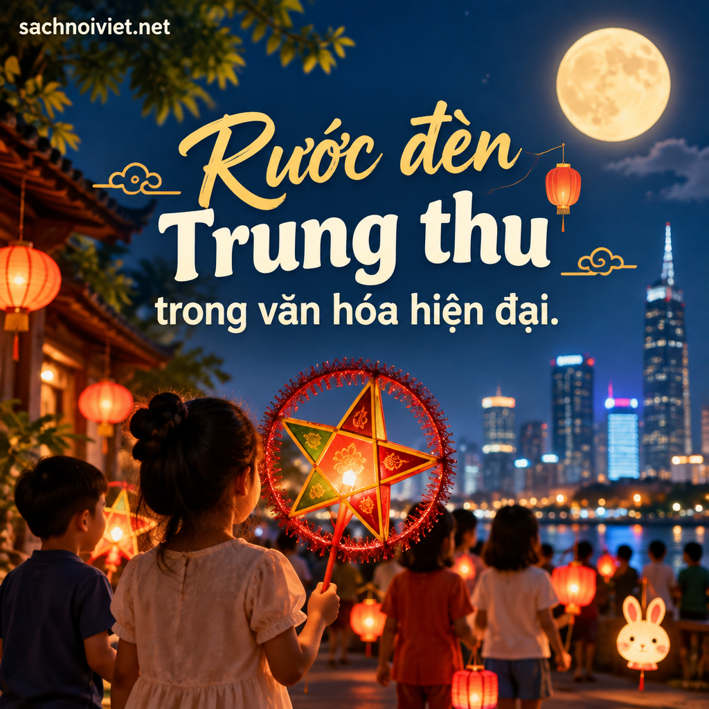 Rước đèn Trung thu trong văn hóa hiện đại