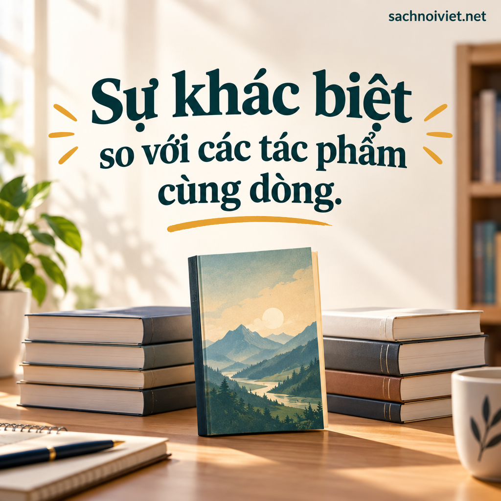Sự khác biệt so với các tác phẩm cùng dòng