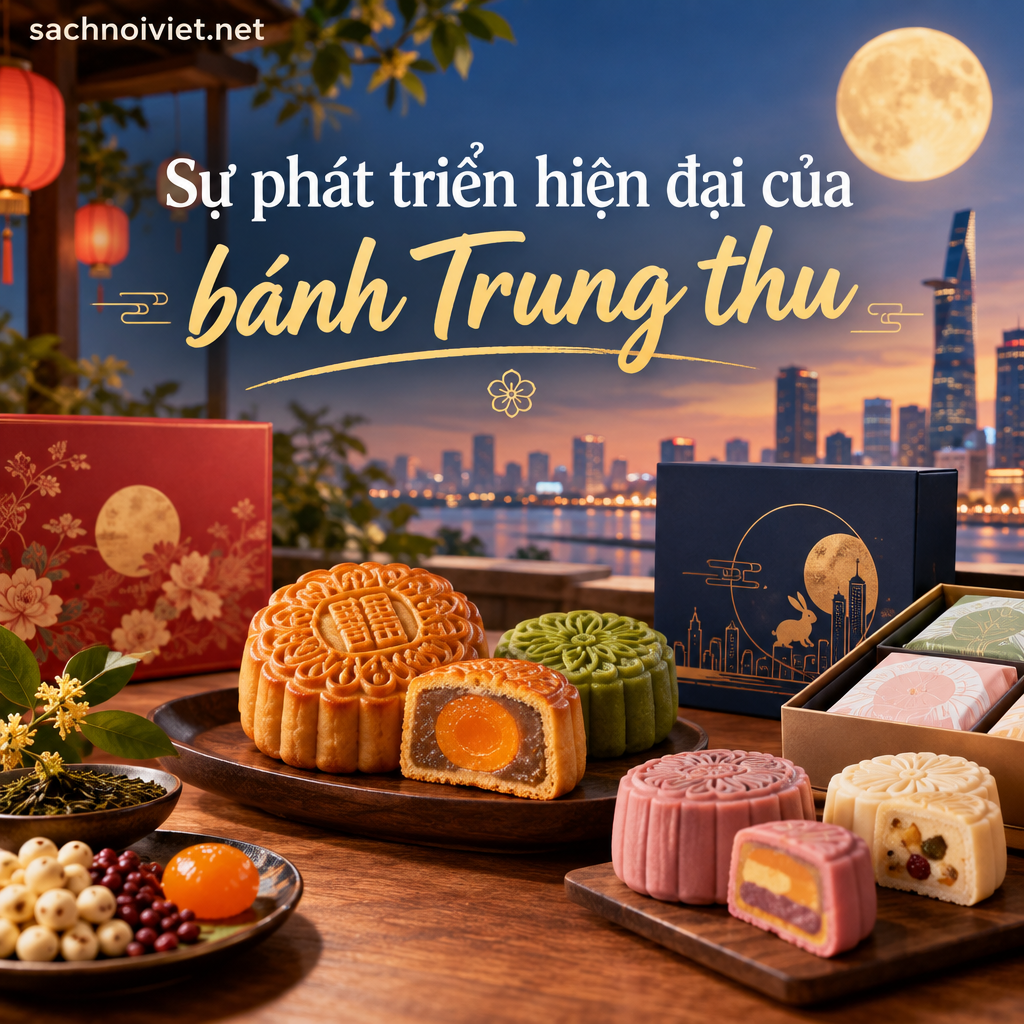 Sự phát triển hiện đại của bánh Trung thu