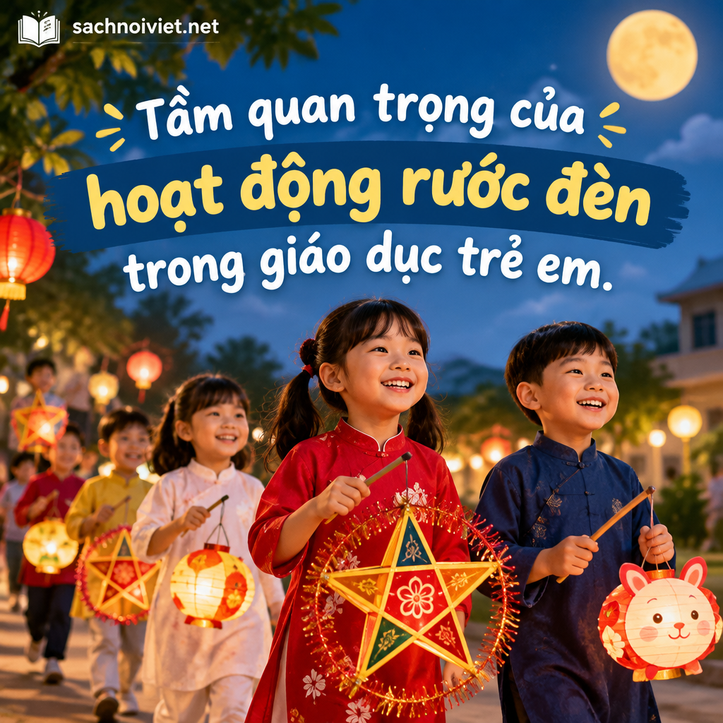 Tầm quan trọng của hoạt động rước đèn trong giáo dục trẻ em