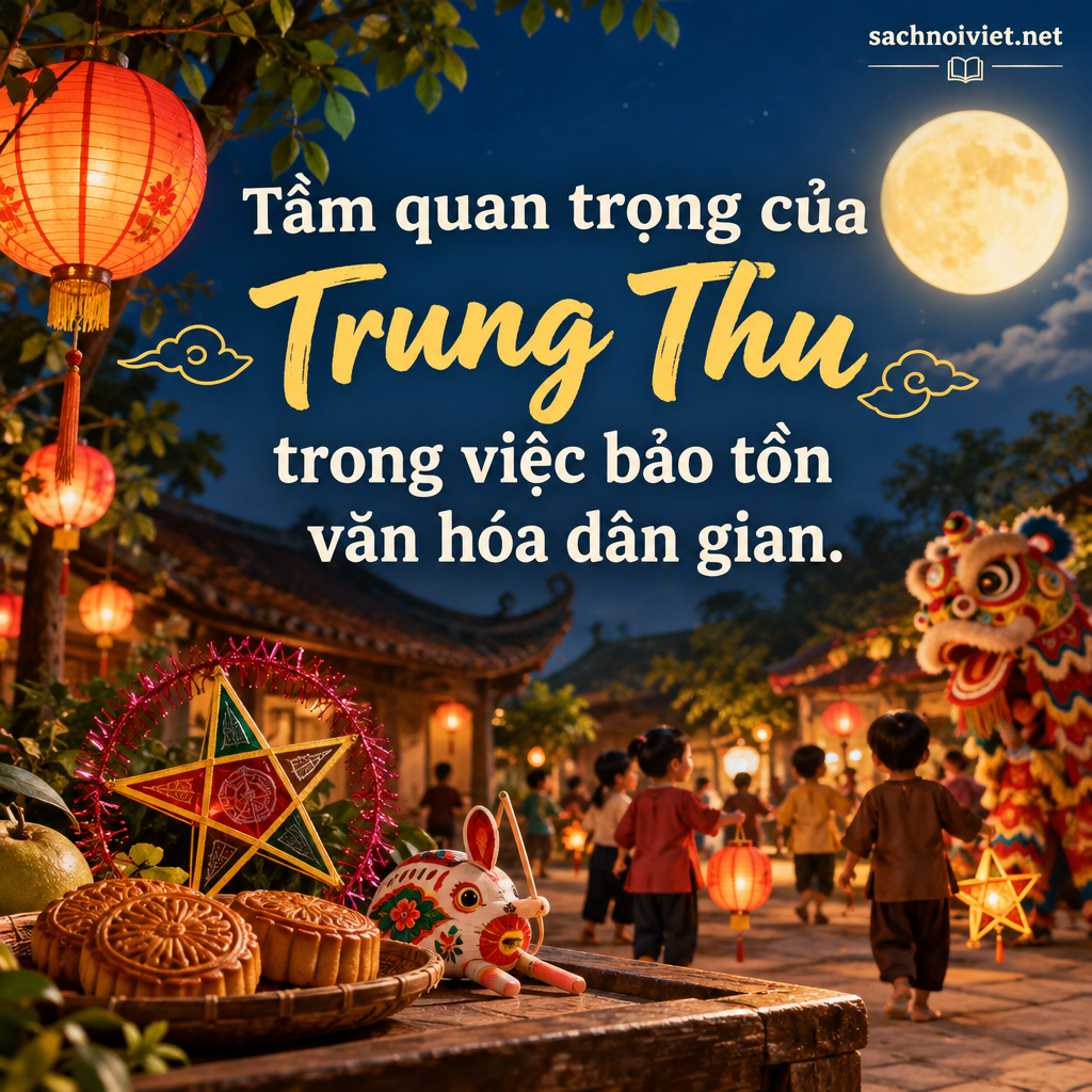 Tầm quan trọng của trung thu trong việc bảo tồn văn hóa dân gian