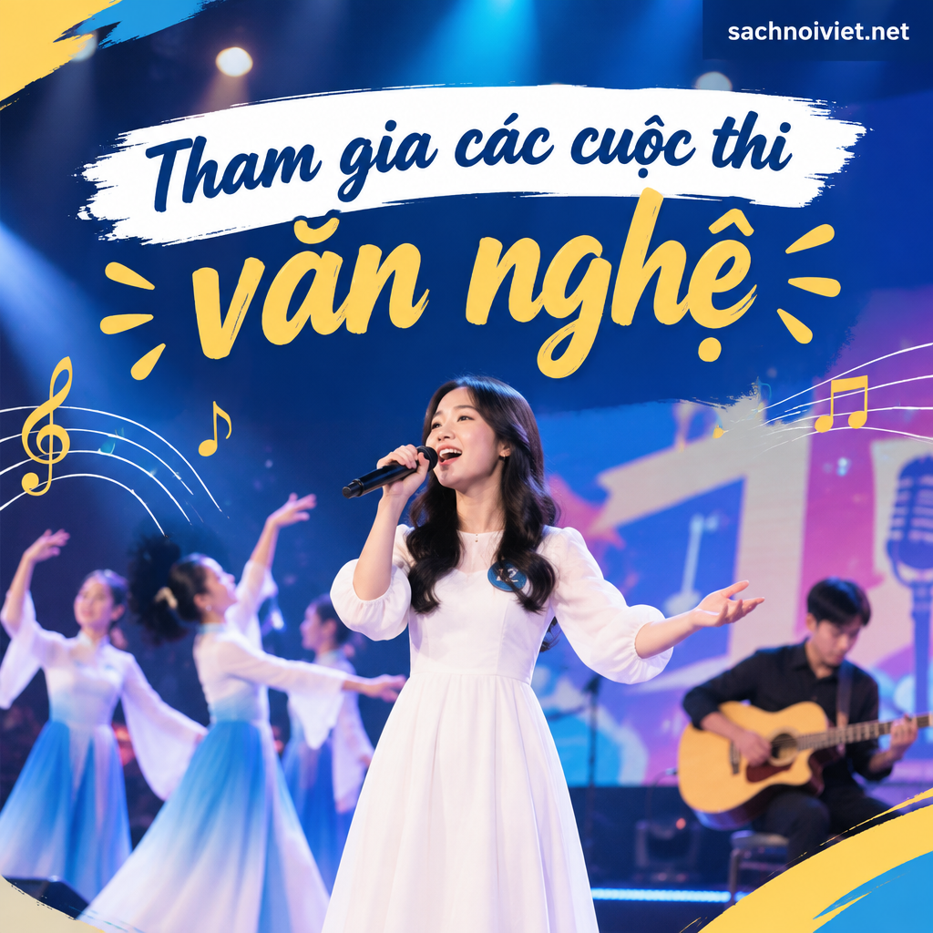 Tham gia các cuộc thi văn nghệ