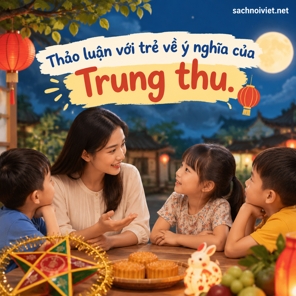 Thảo luận với trẻ về ý nghĩa của Trung thu