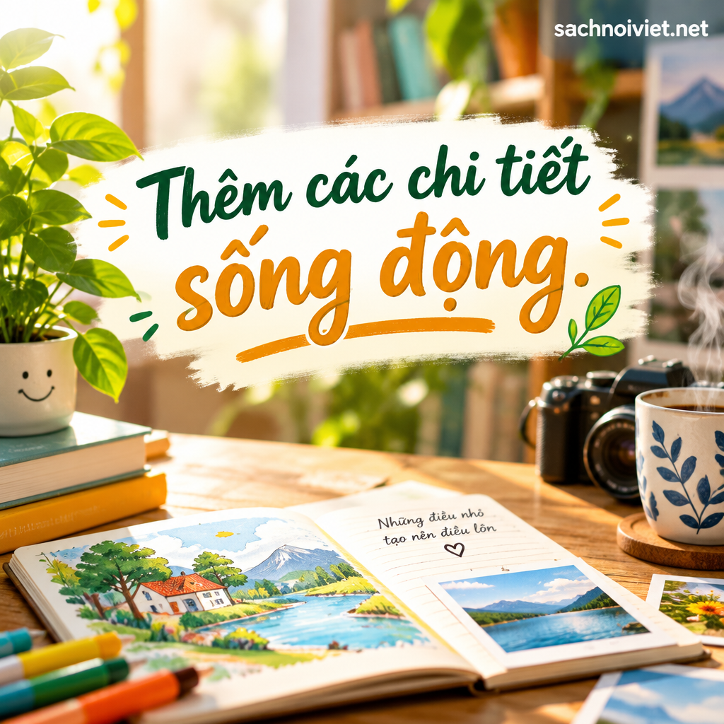 Thêm các chi tiết sống động