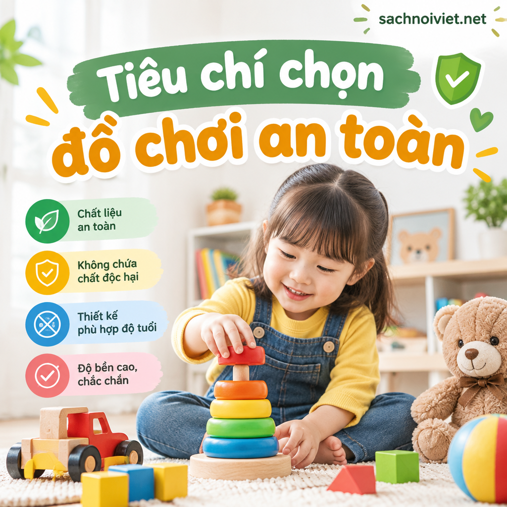 Tiêu chí chọn đồ chơi an toàn