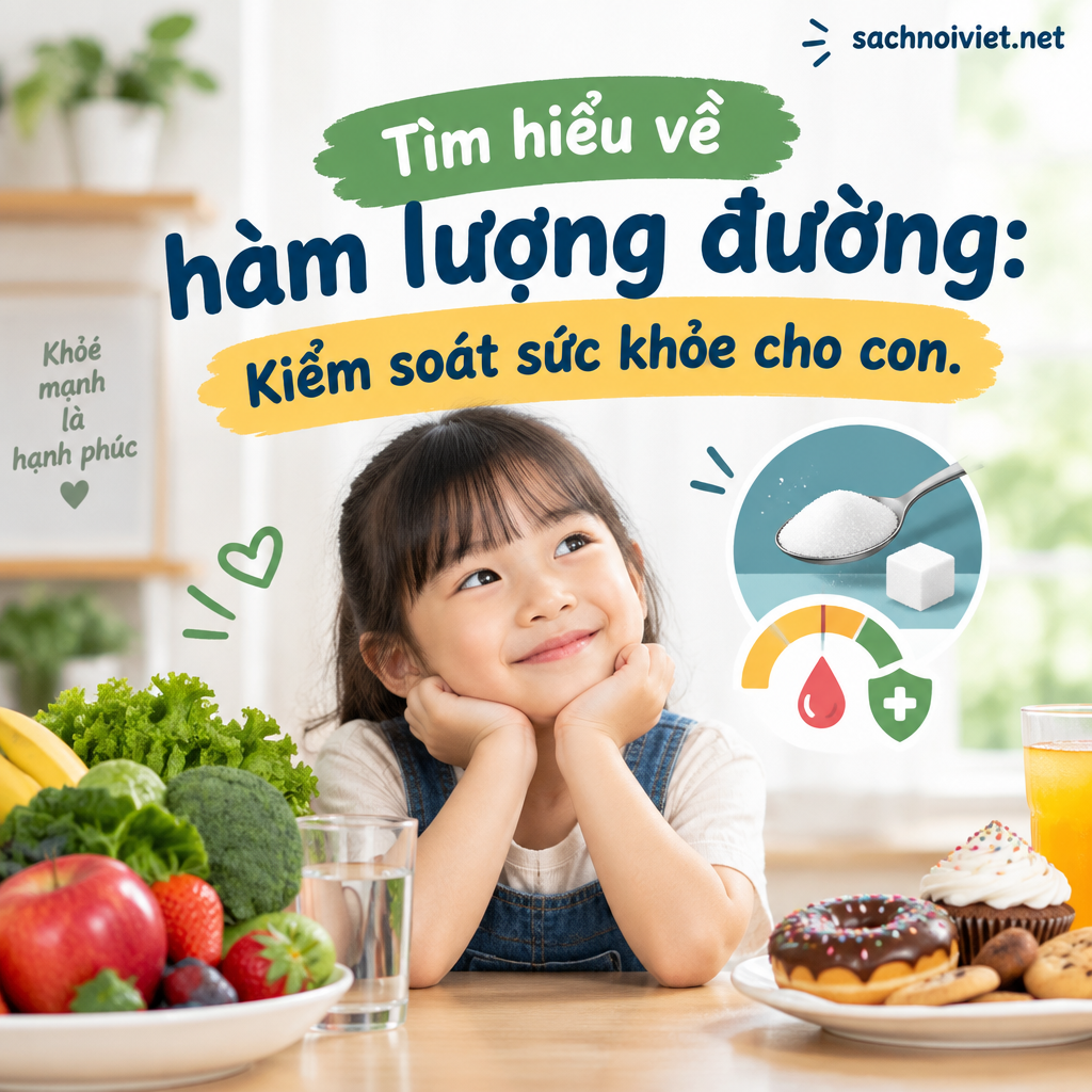 Tìm hiểu về hàm lượng đường: Kiểm soát sức khỏe cho con