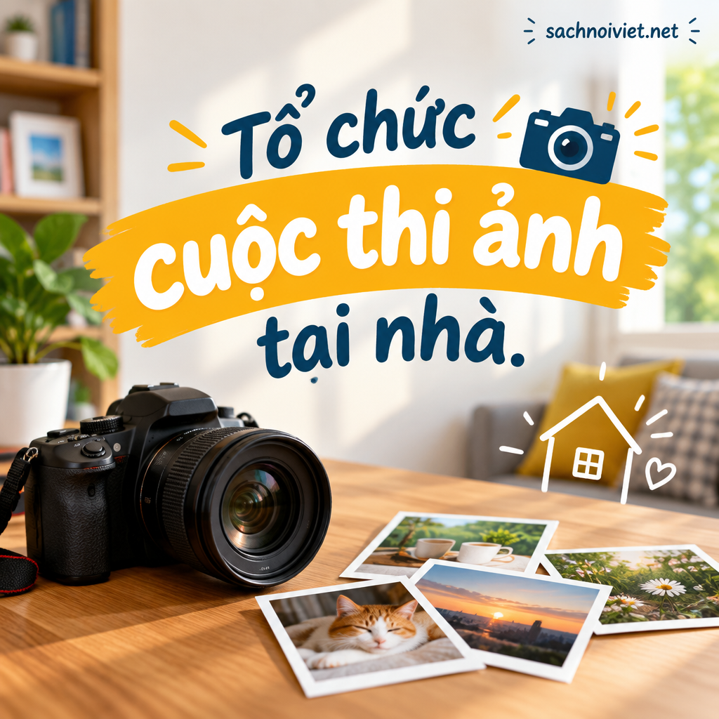 Tổ chức cuộc thi ảnh tại nhà