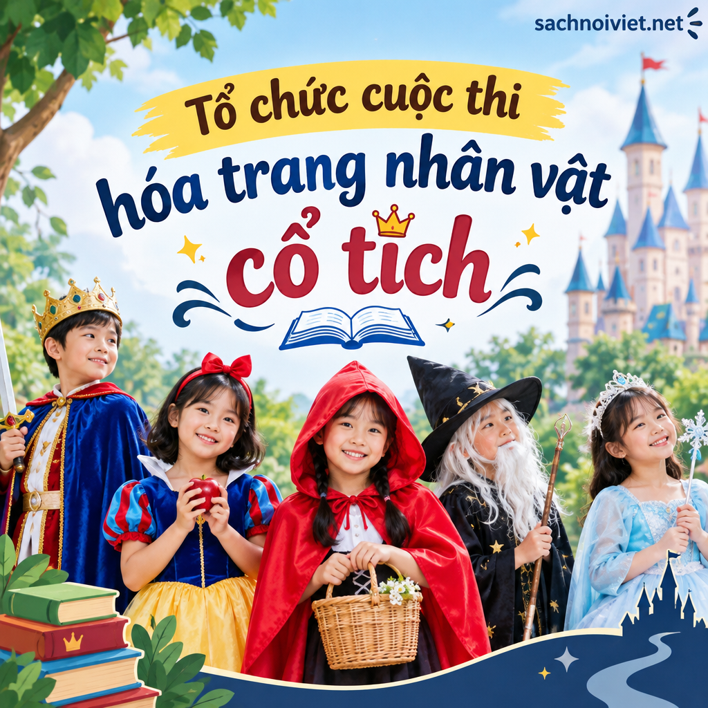 Tổ chức cuộc thi hóa trang nhân vật cổ tích