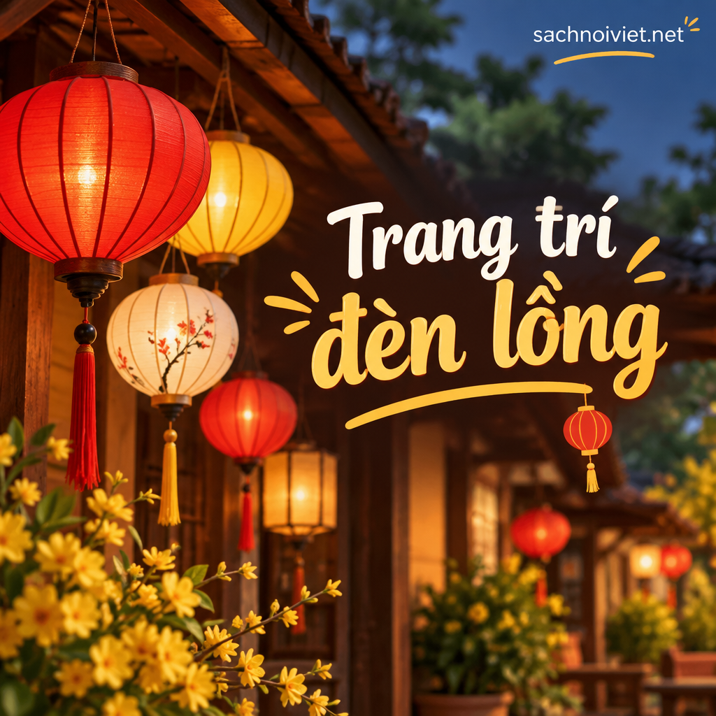 Trang trí đèn lồng