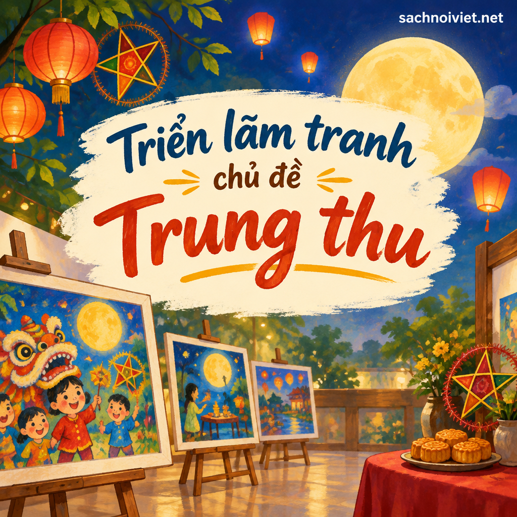Triển lãm tranh chủ đề Trung thu