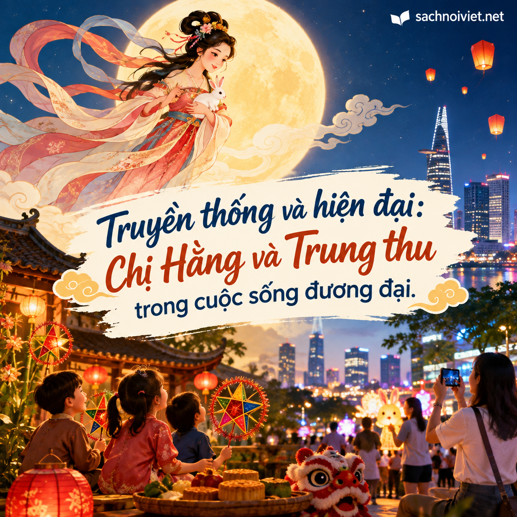 Truyền thống và hiện đại: Chị Hằng và Trung thu trong cuộc sống đương đại